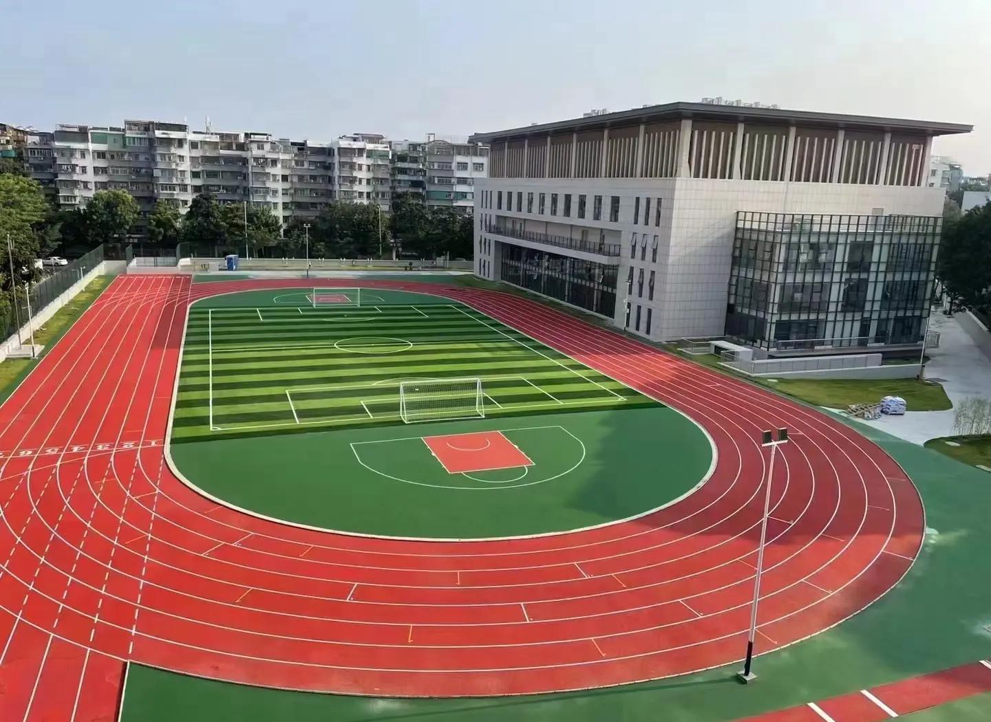 广安市学校塑胶跑道塑胶篮球场 - 推荐